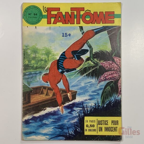 Le fantôme No 84 – Justice pour un innocent – 04/1966